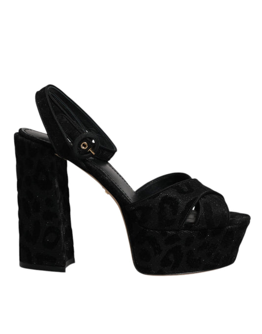 High heel shoe with stiletto heels and ankle straps