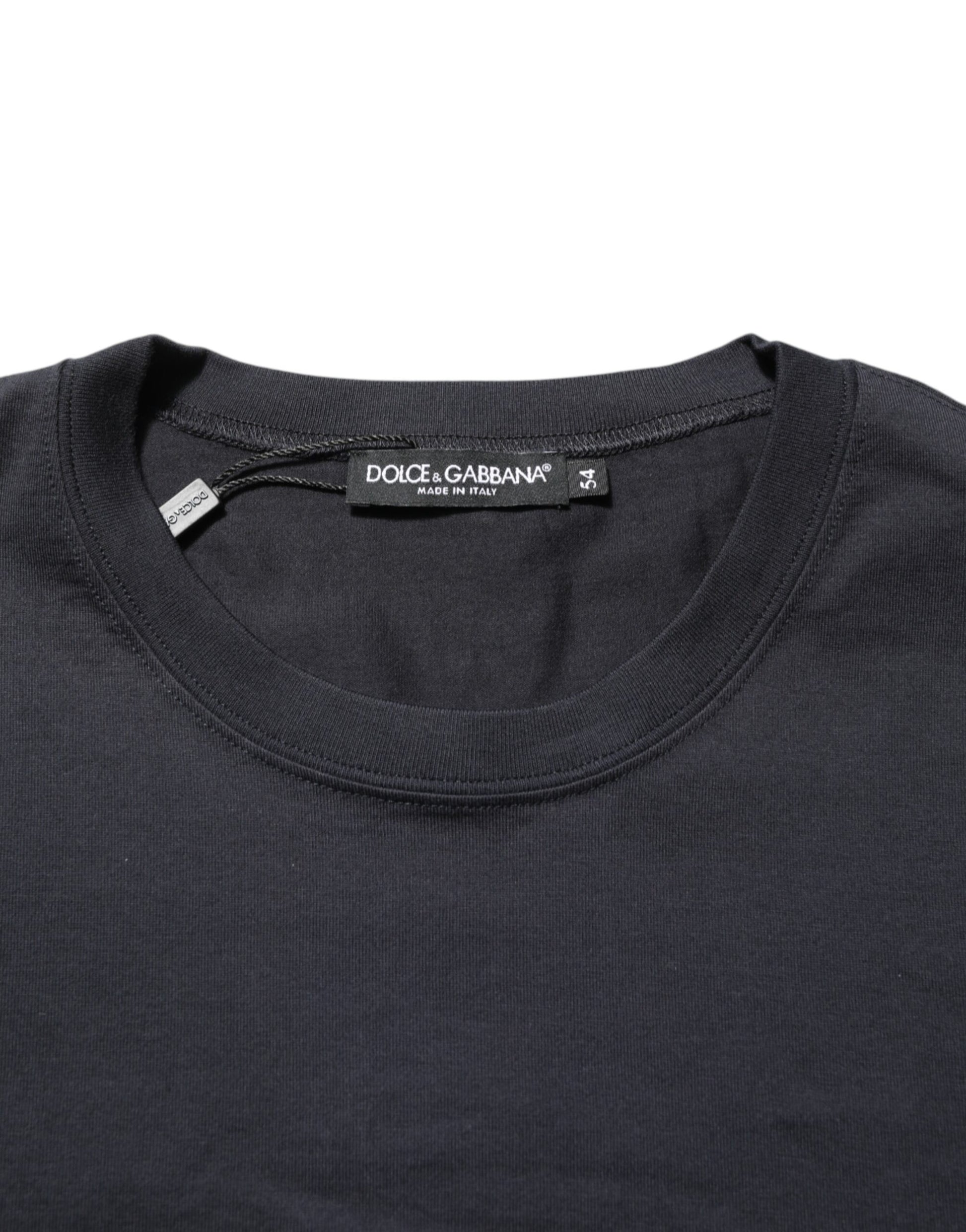 Black turtleneck sweater with ribbed neckline