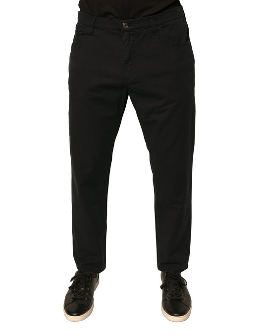 Pair of black pants on a mannequin