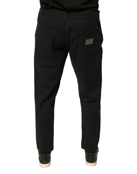 Pair of black cargo pants