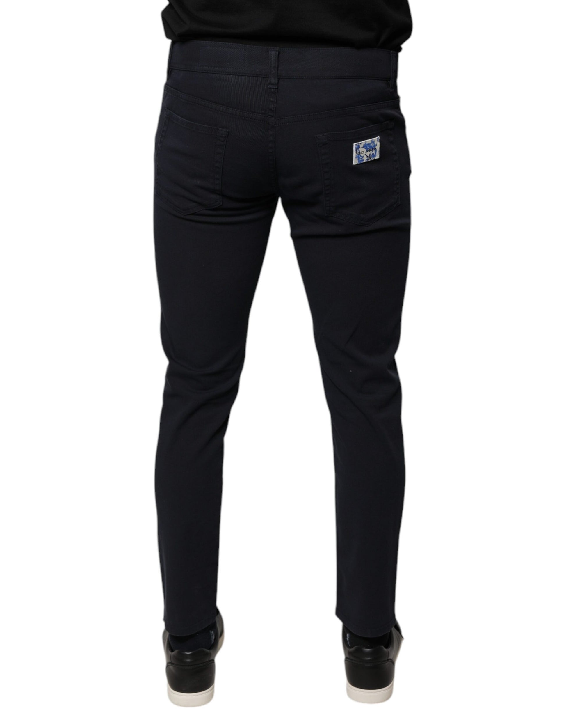 Pair of black jeans on a mannequin