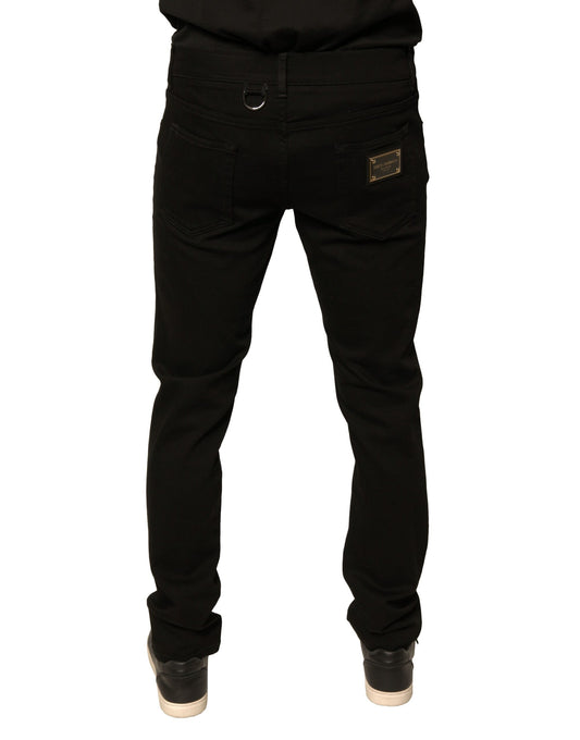 Pair of black jeans on a mannequin