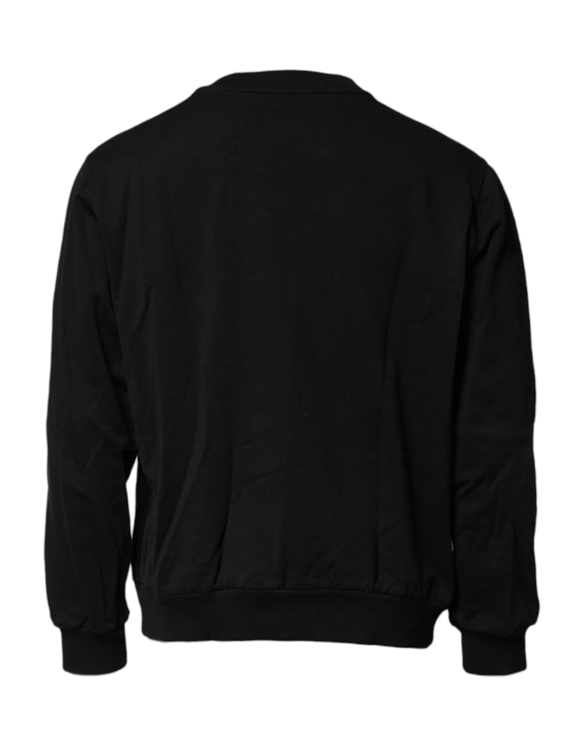 Black long sleeve jacket with zippered front pocket