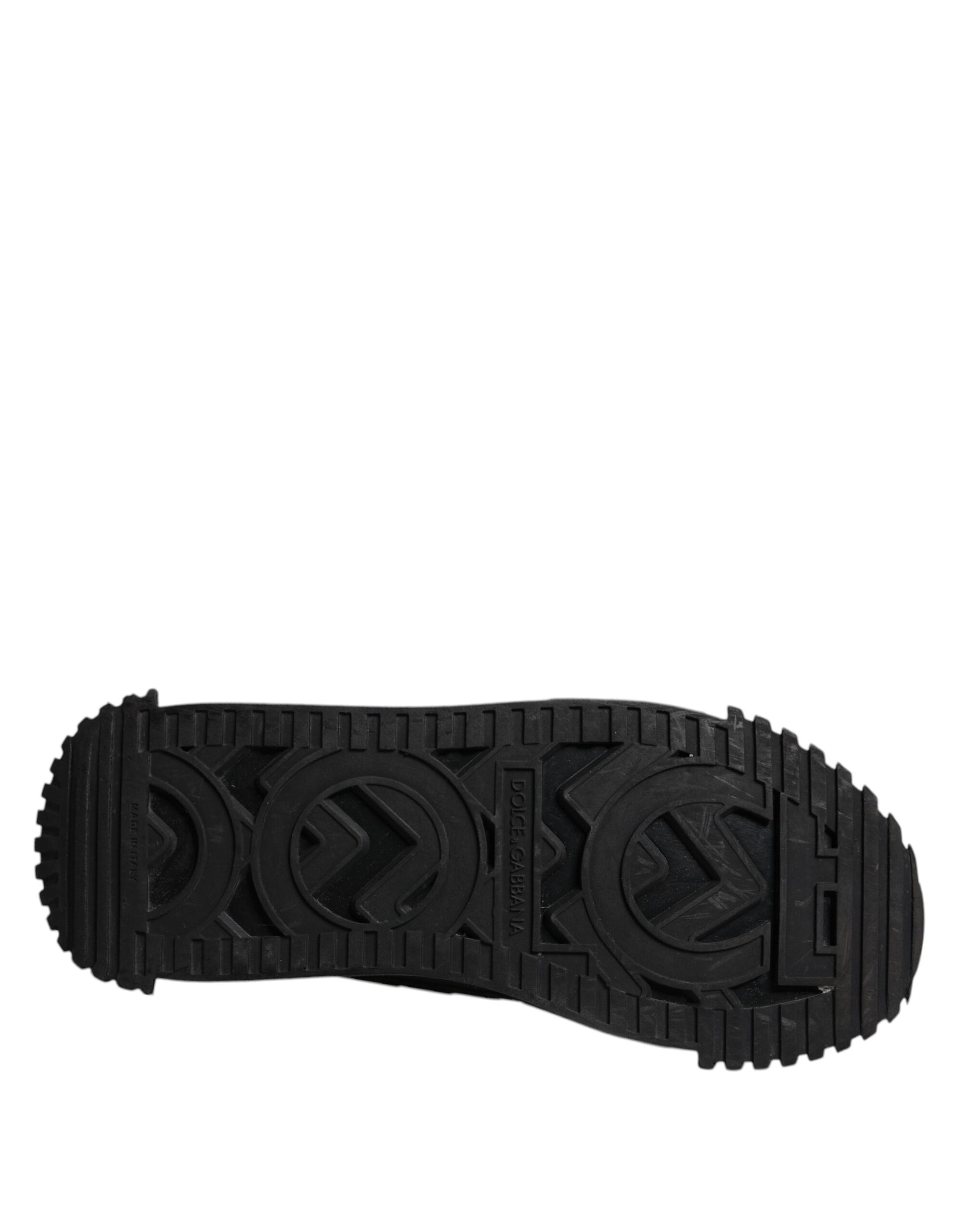 Black shoe sole with logo