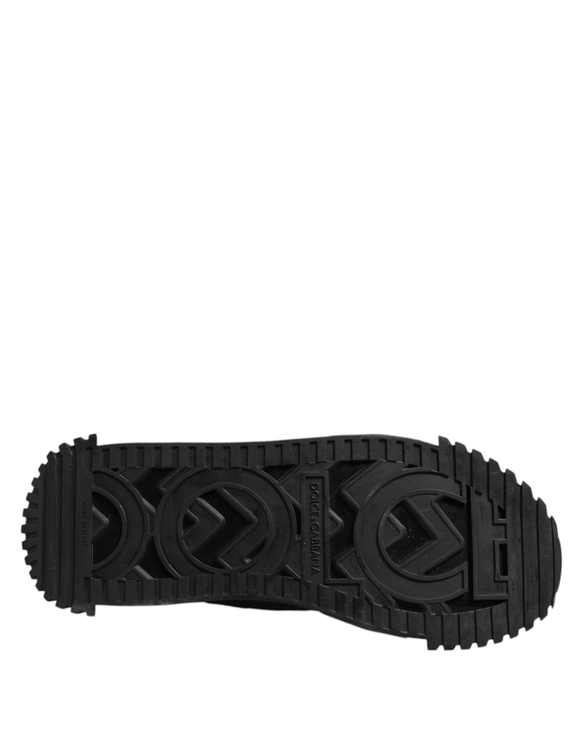 Black shoe sole with logo
