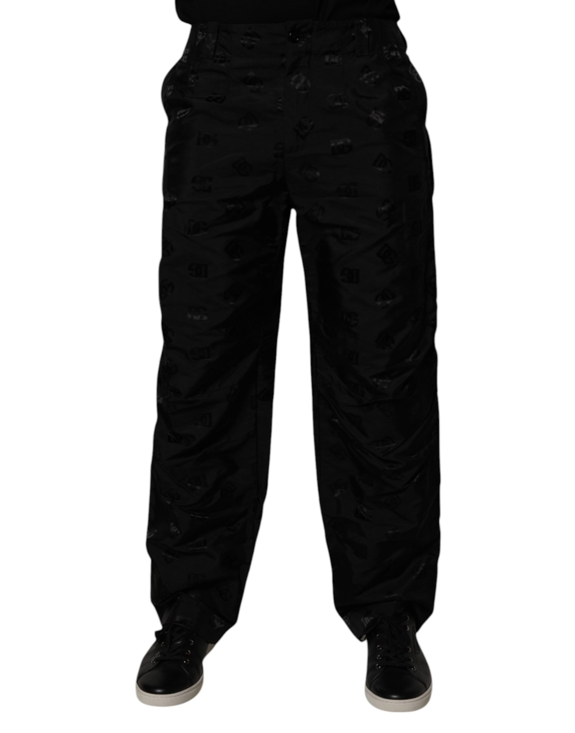 Pair of black cargo pants