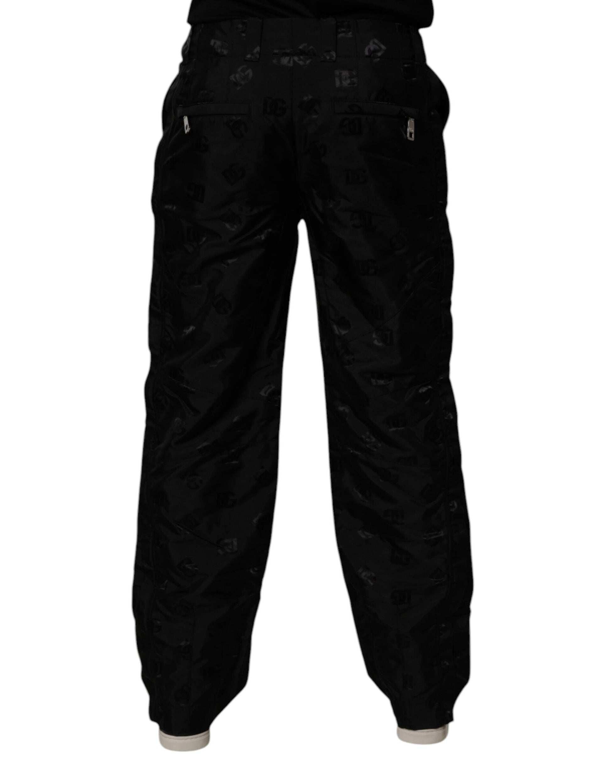 Pair of black cargo pants