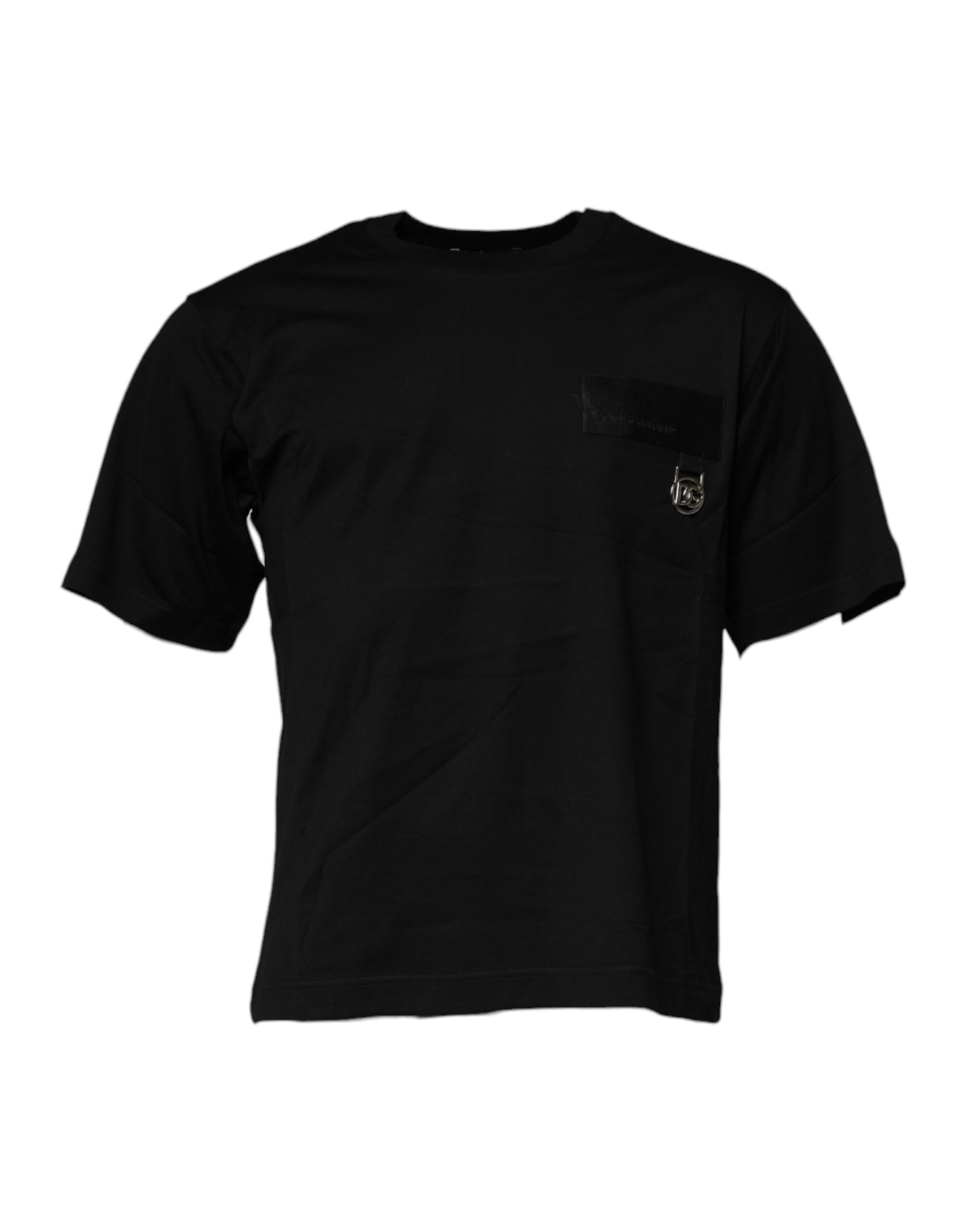 Black t-shirt with pocket on front