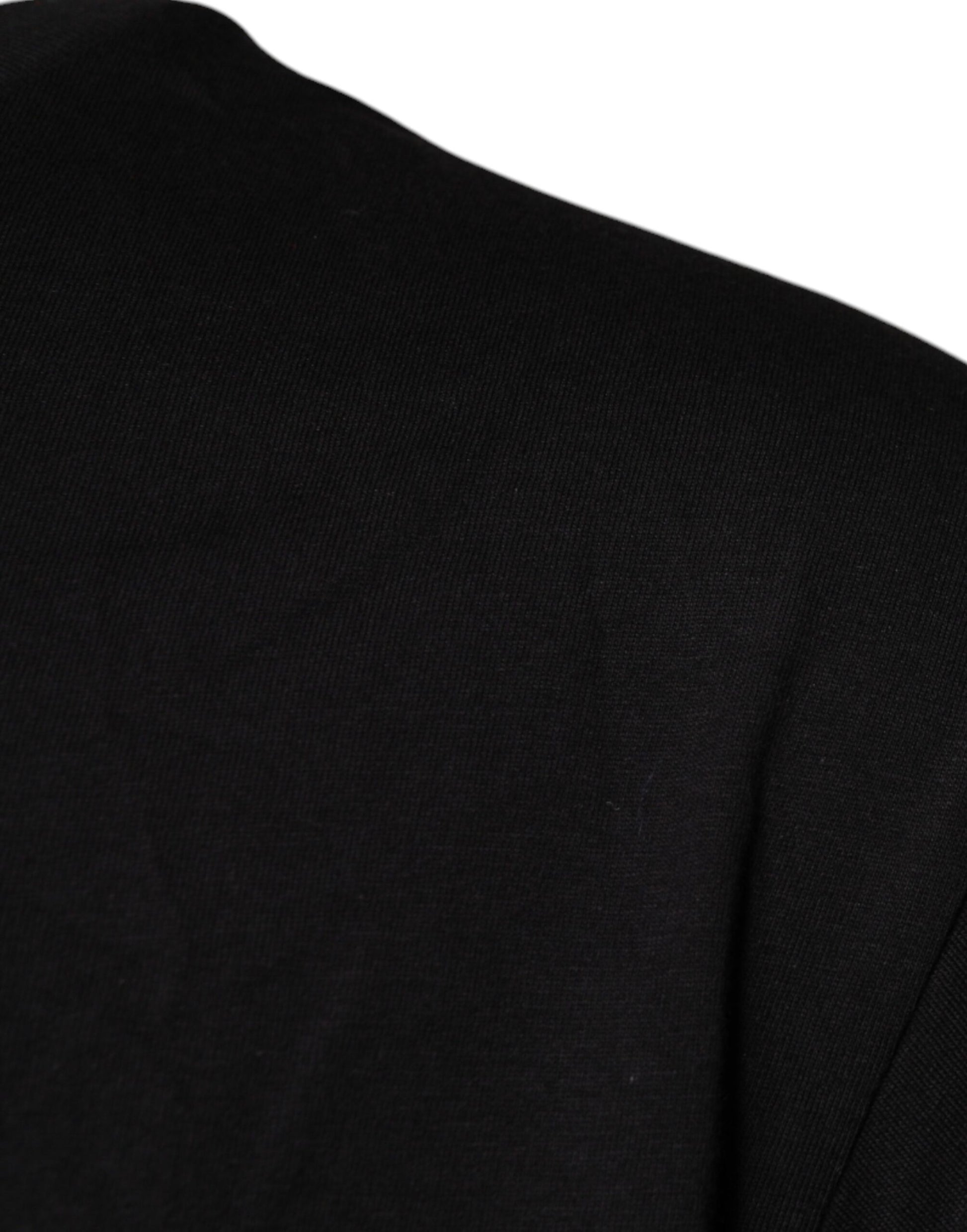 The back of a black suit jacket