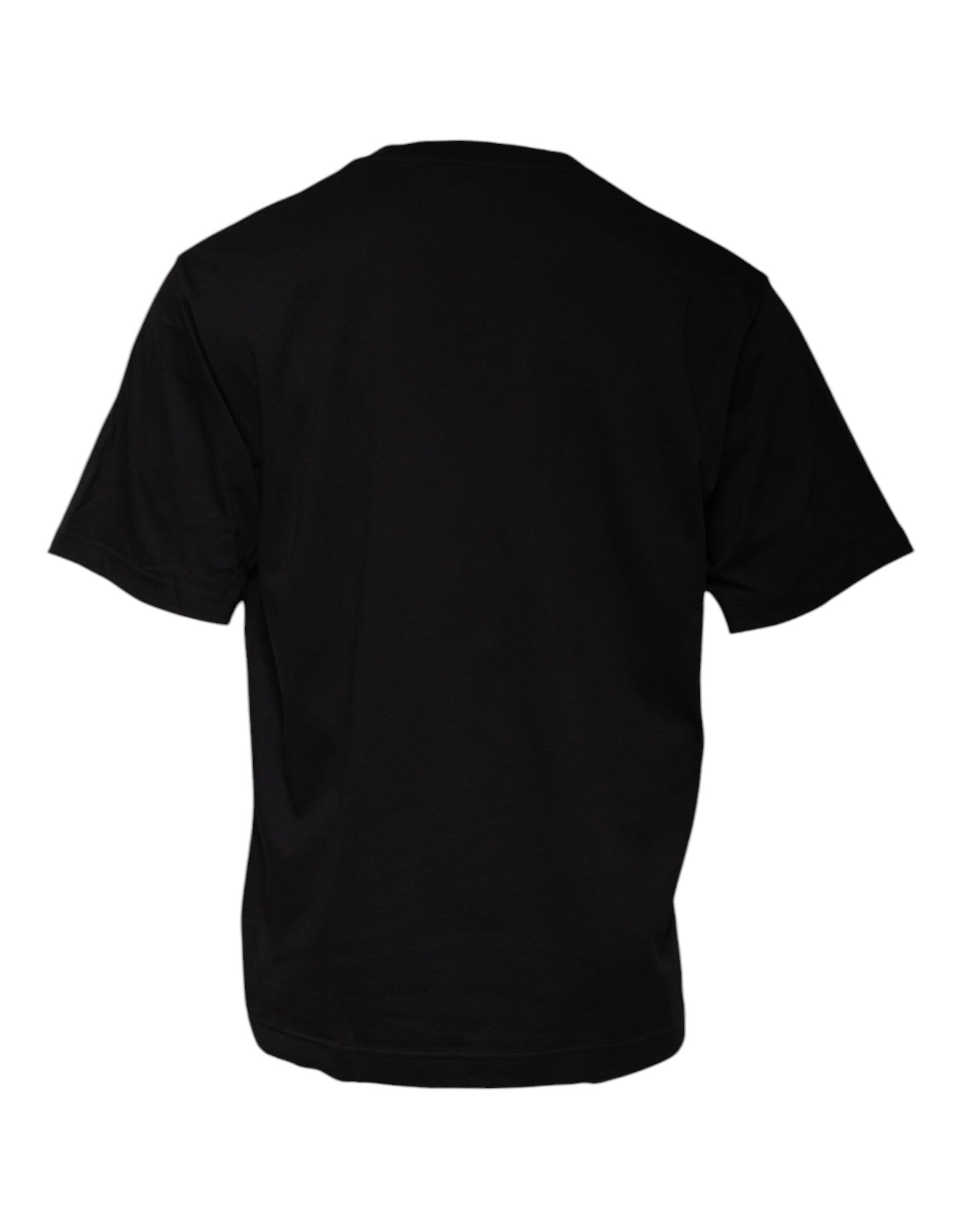 Black t-shirt on hanger