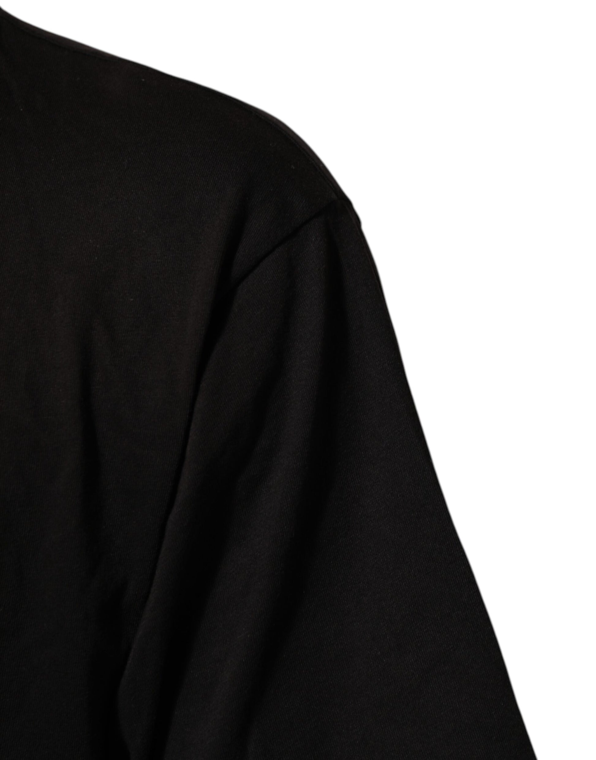 Long sleeve black sweater