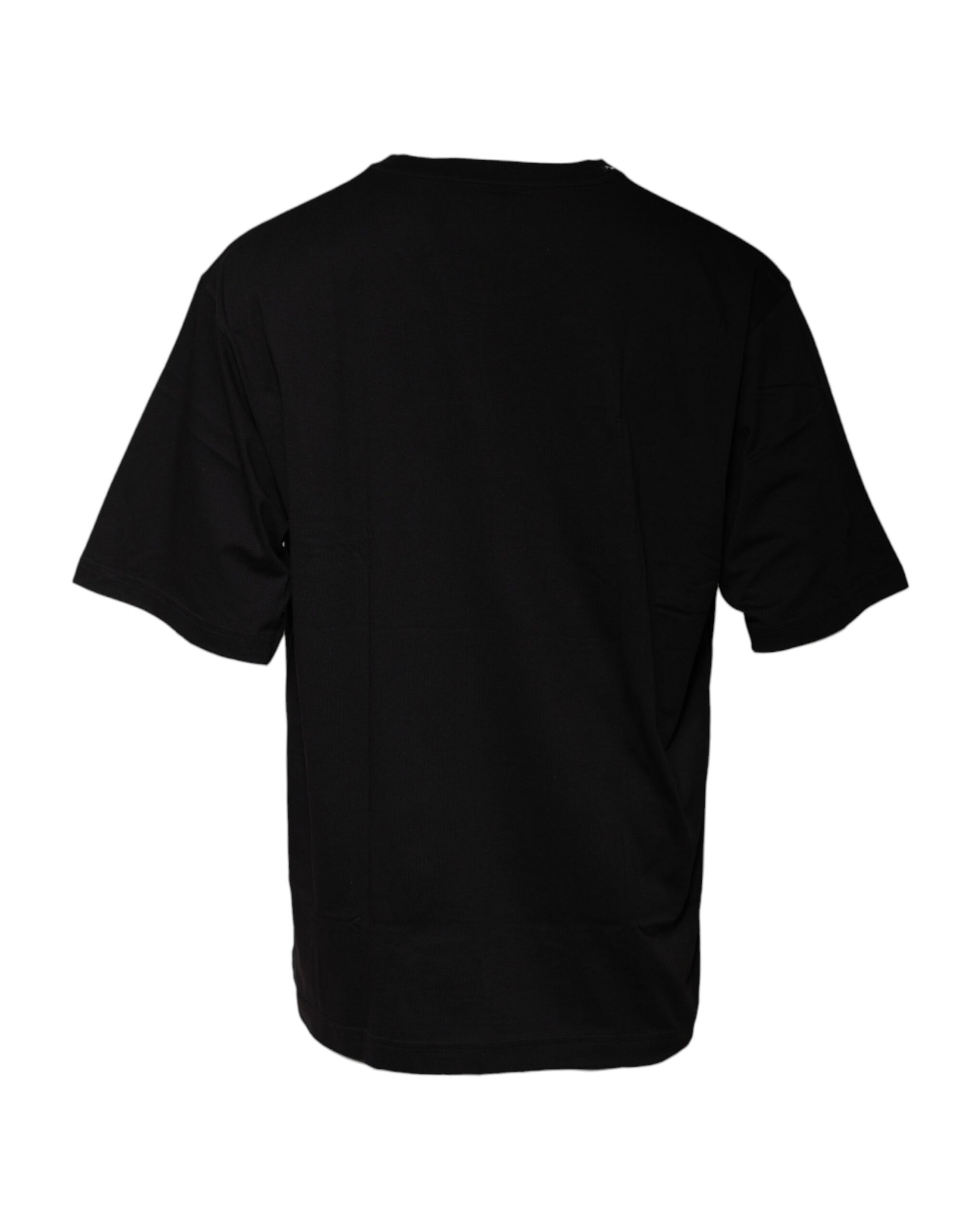 Black t-shirt on hanger