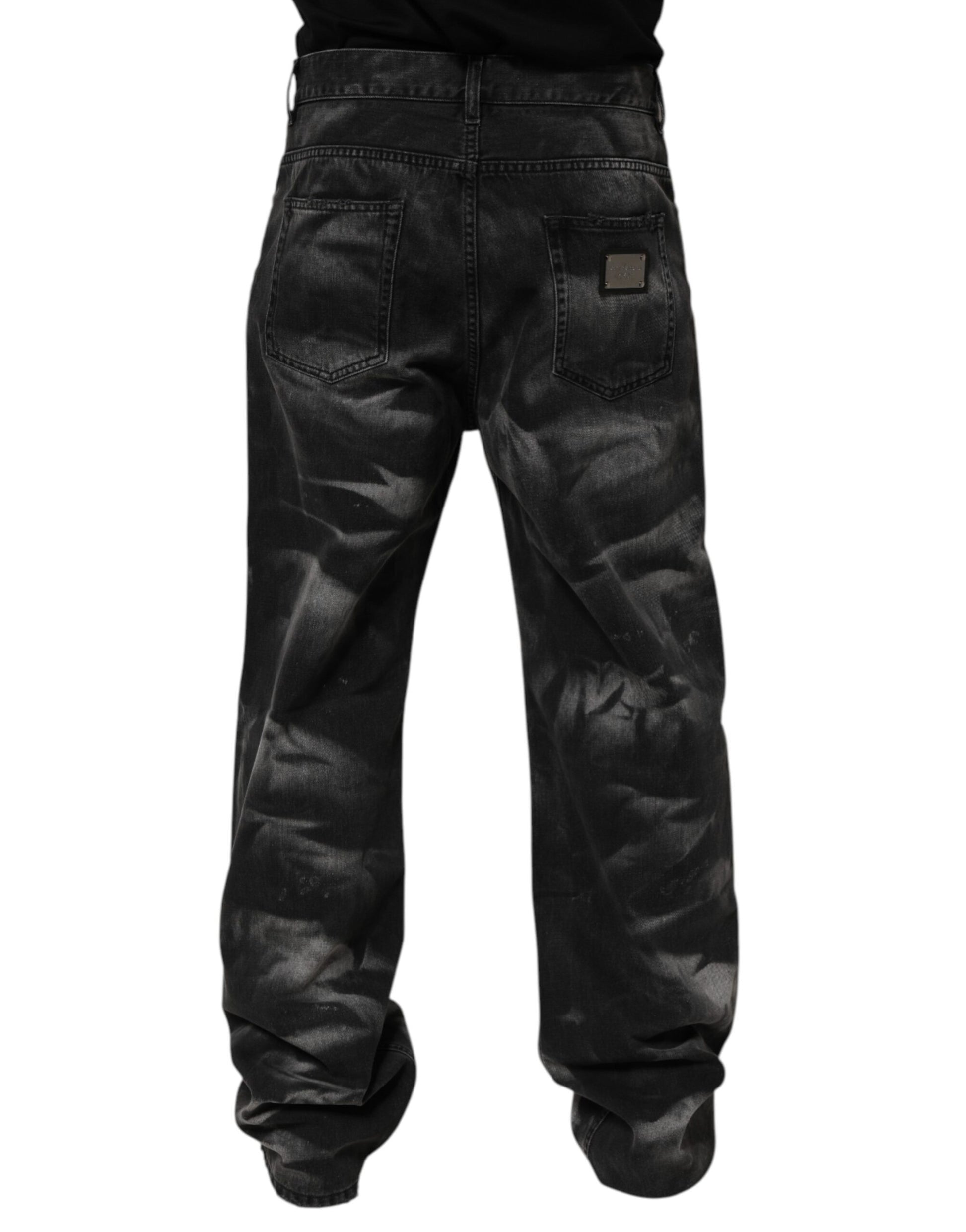 Pair of black jeans