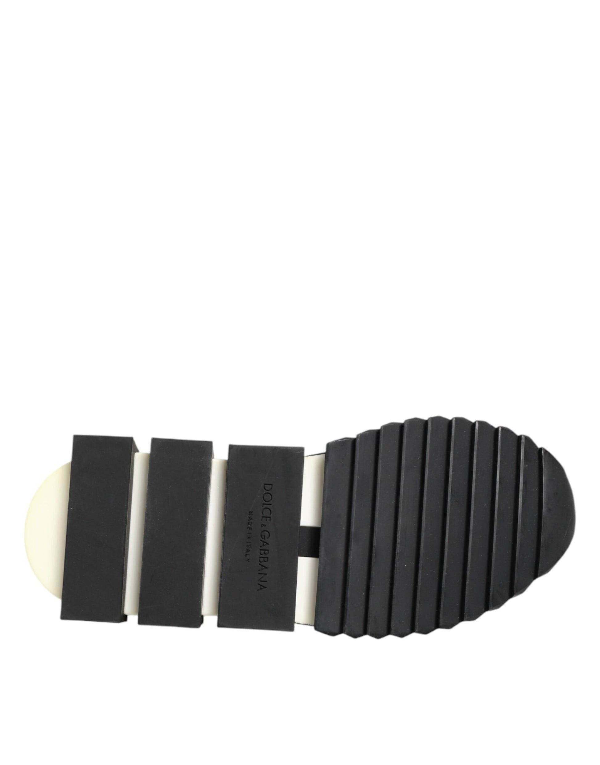 Black shoe sole with ridges for grip