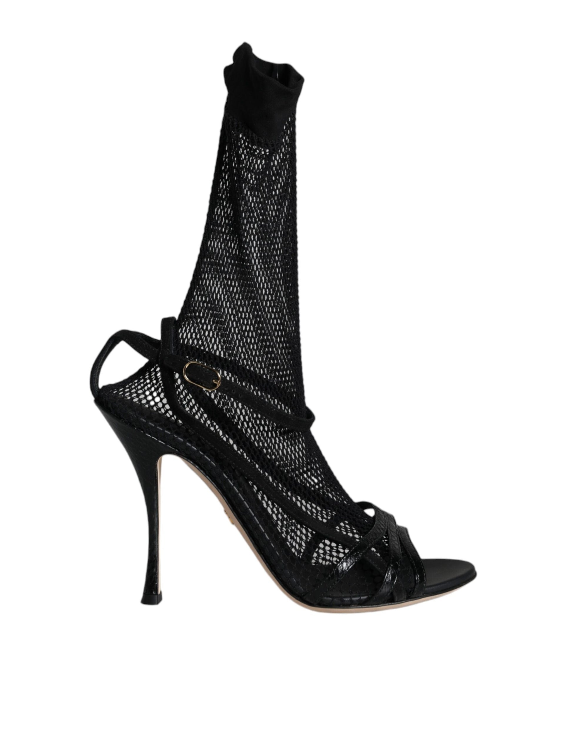 High heel shoe with ankle strap