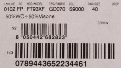 Barcode on a package
