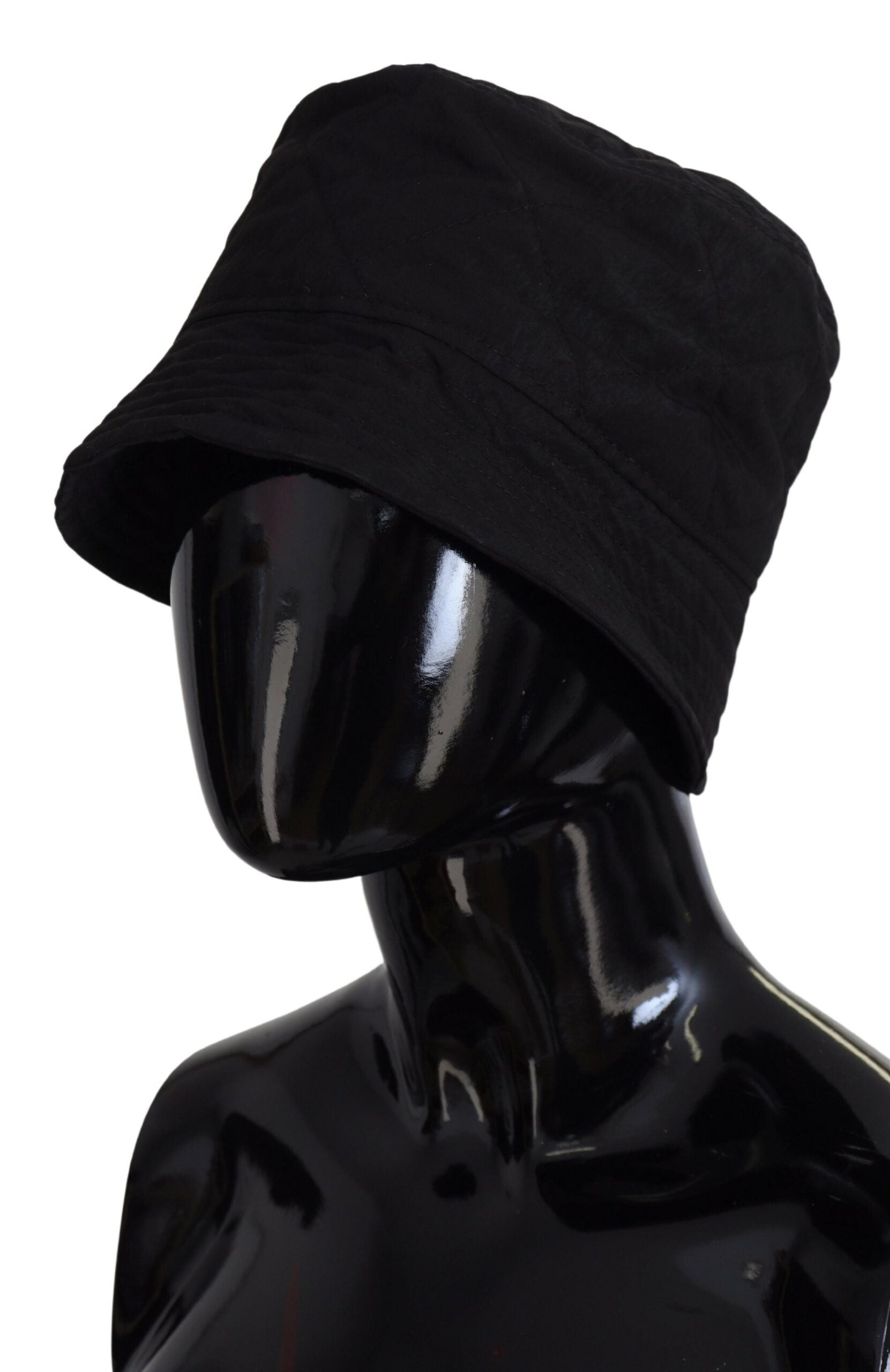 Black hat on black mannequin head