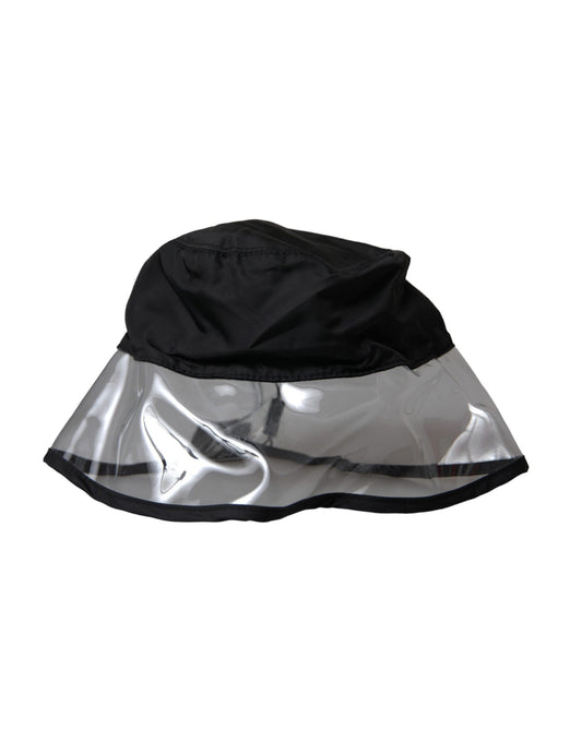 Black and silver hat