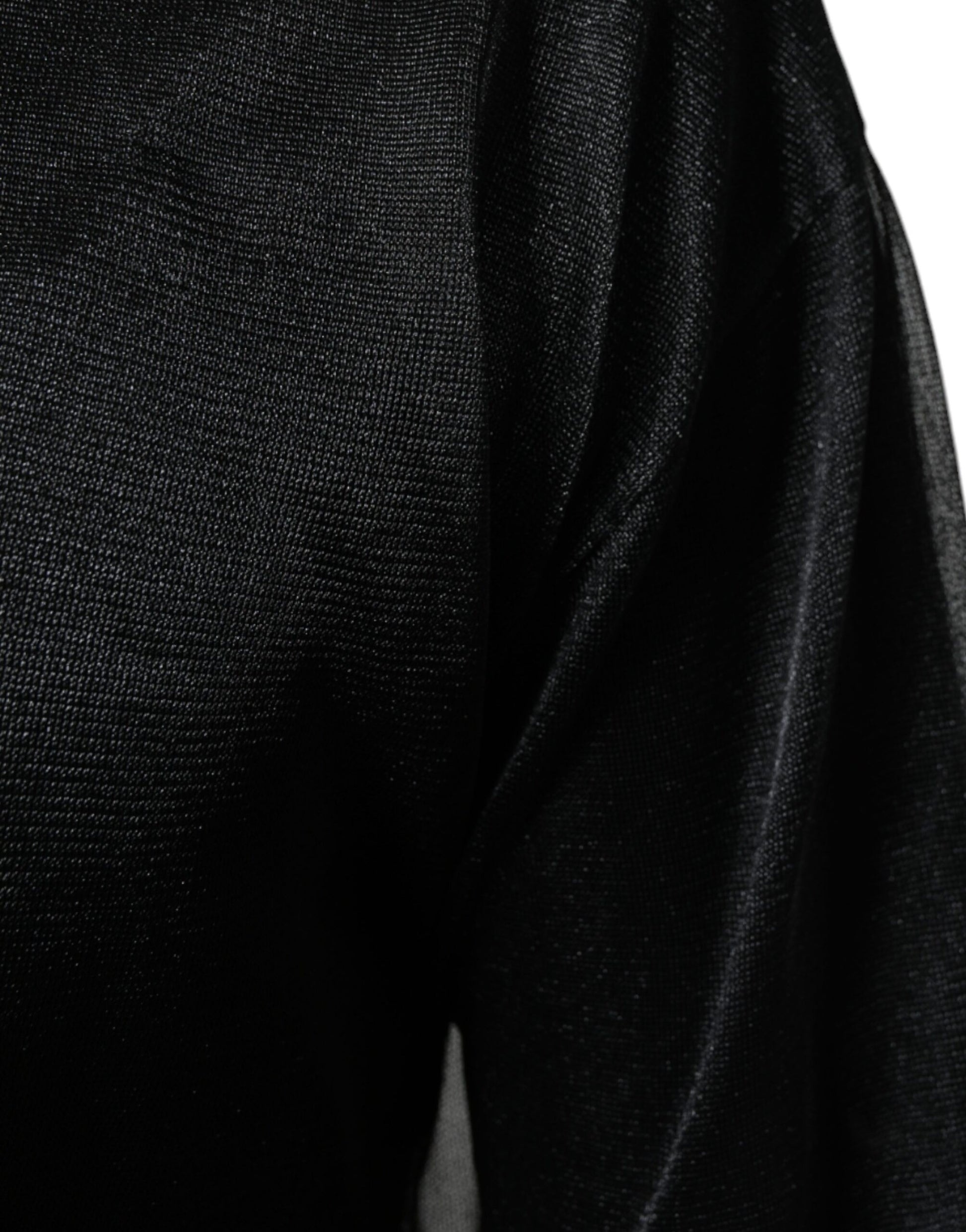 Black velvet pants