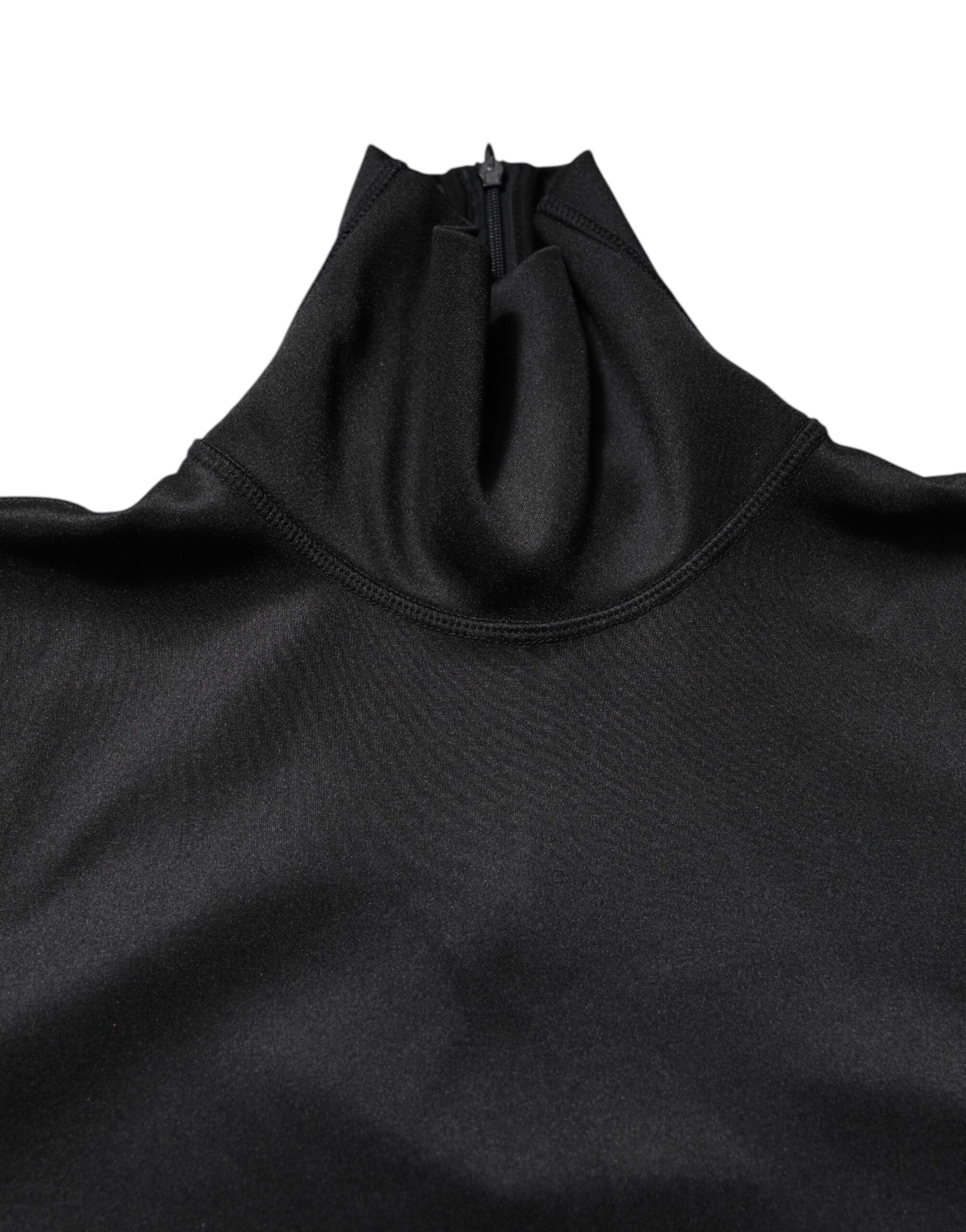 Black hoodie on display