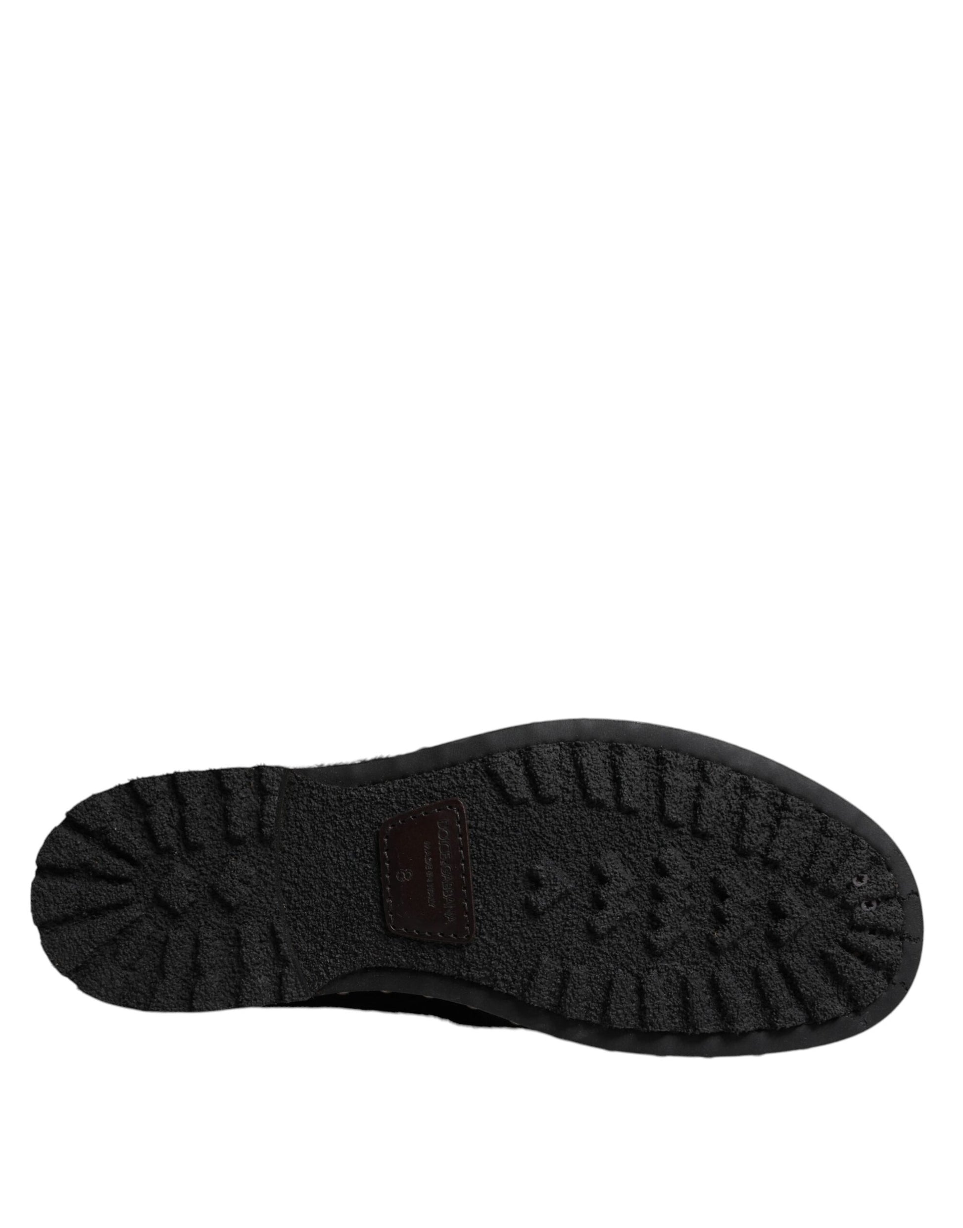 Black shoe on white background