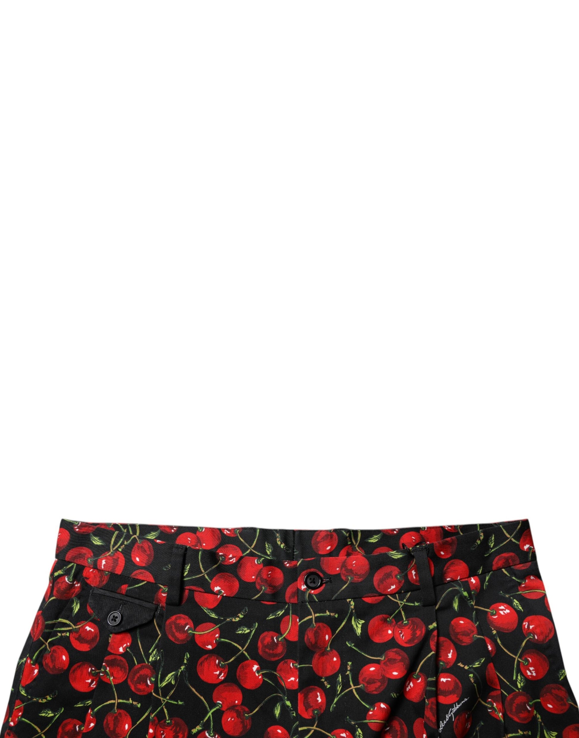 Shorts with cherry print