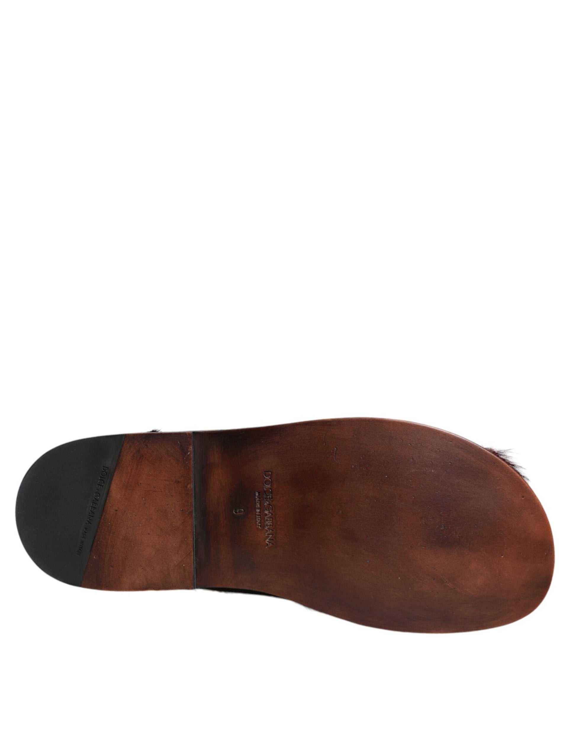 Brown shoe sole on white background