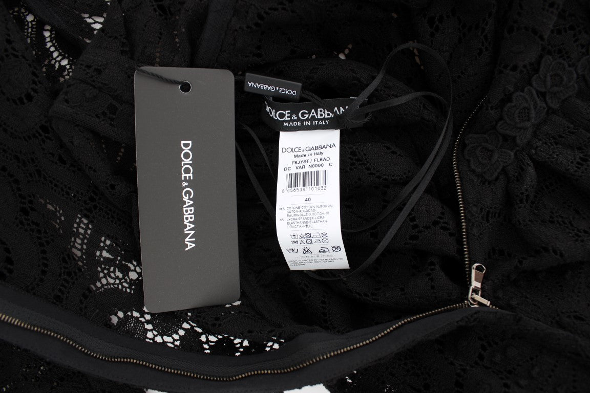 Black lace dress with tags