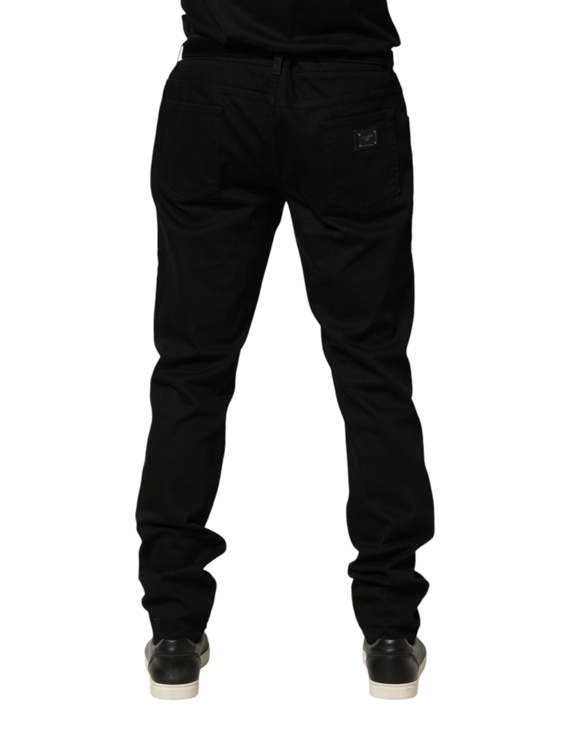 Pair of black cargo pants