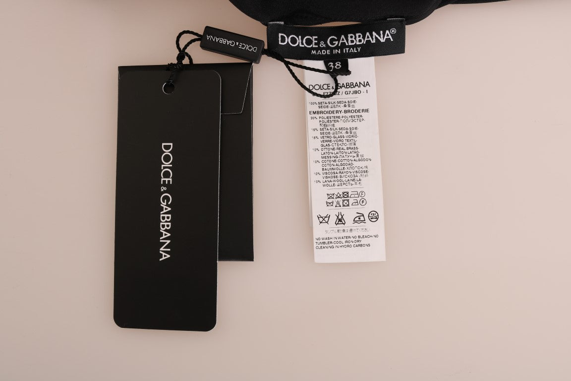 Black tag on a black background