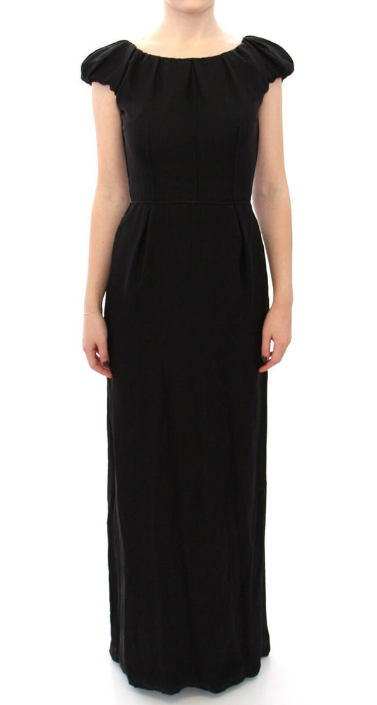 Long black formal dress