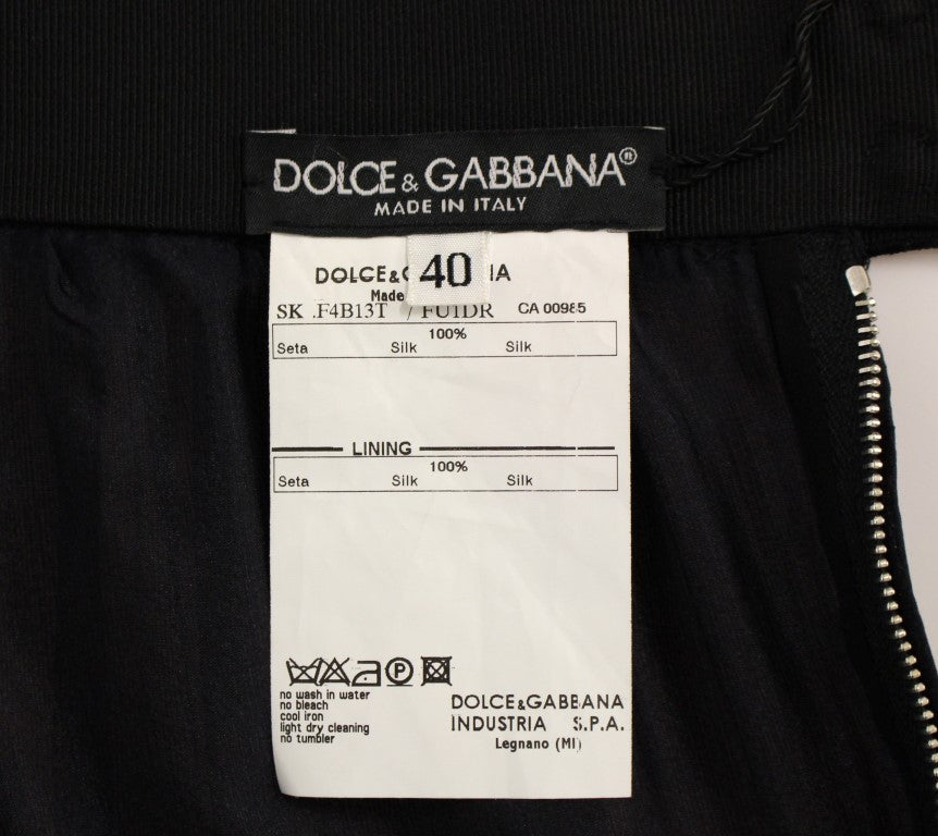 Black label on clothing