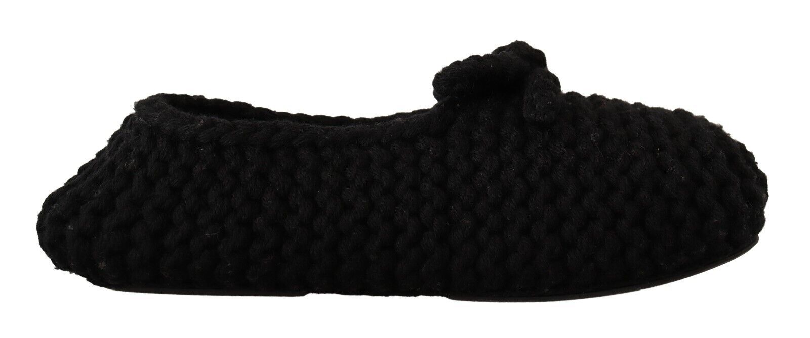 Black shoe on a white background