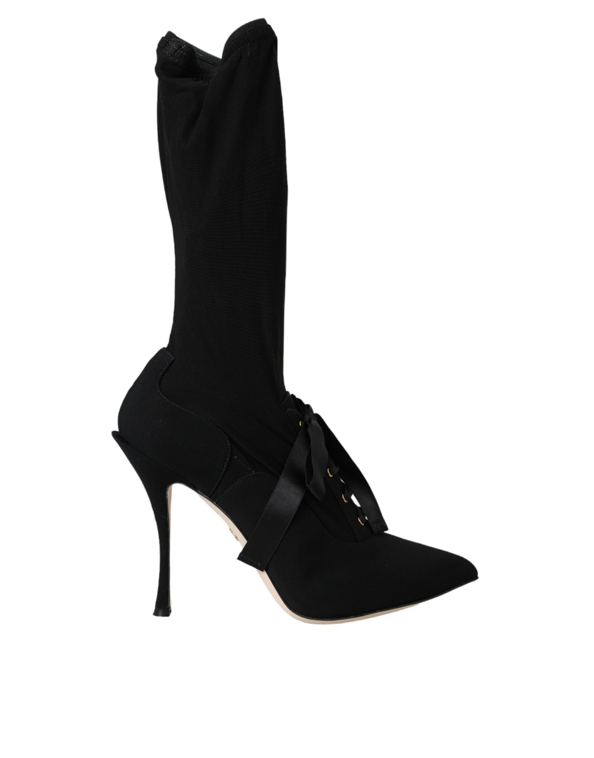 Black boot with straps and buckles