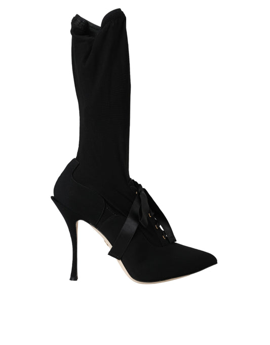 Black boot with straps and buckles