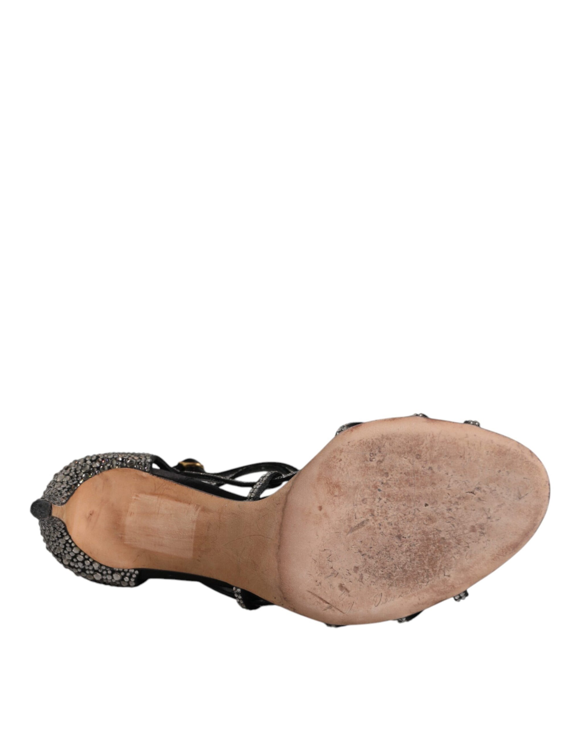 Footwear with a strap over the top
