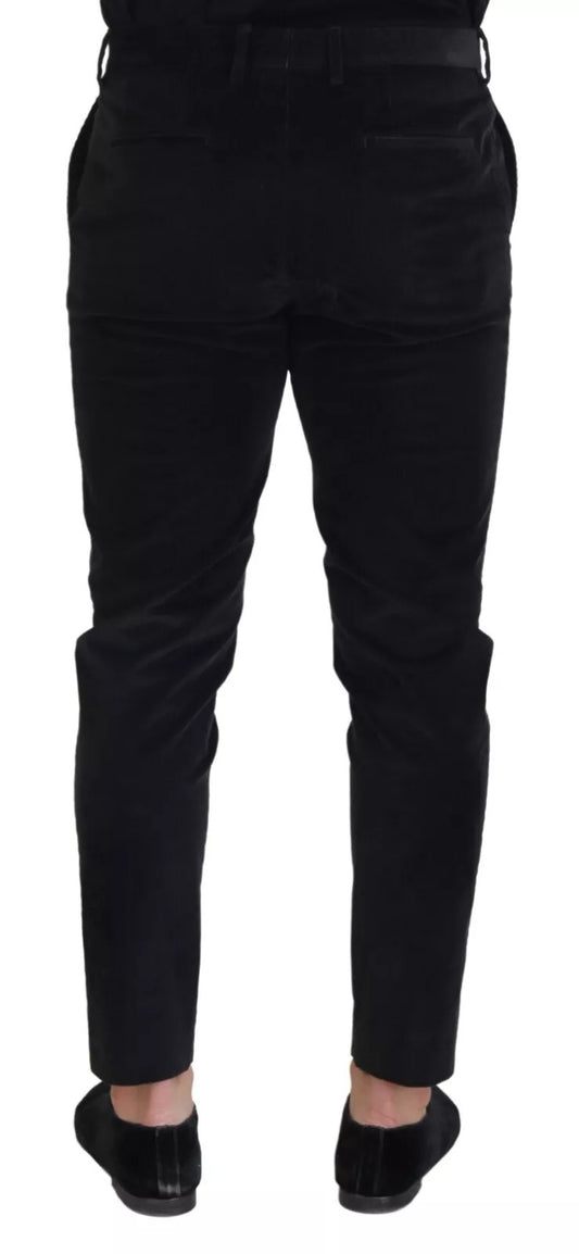Pair of black pants on a mannequin