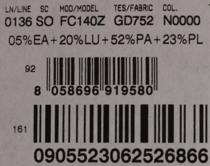 Barcode on a package