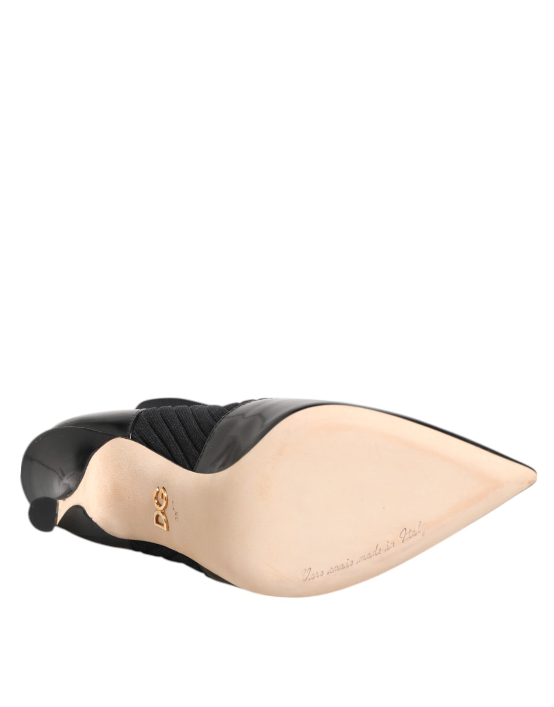 Black and tan shoe