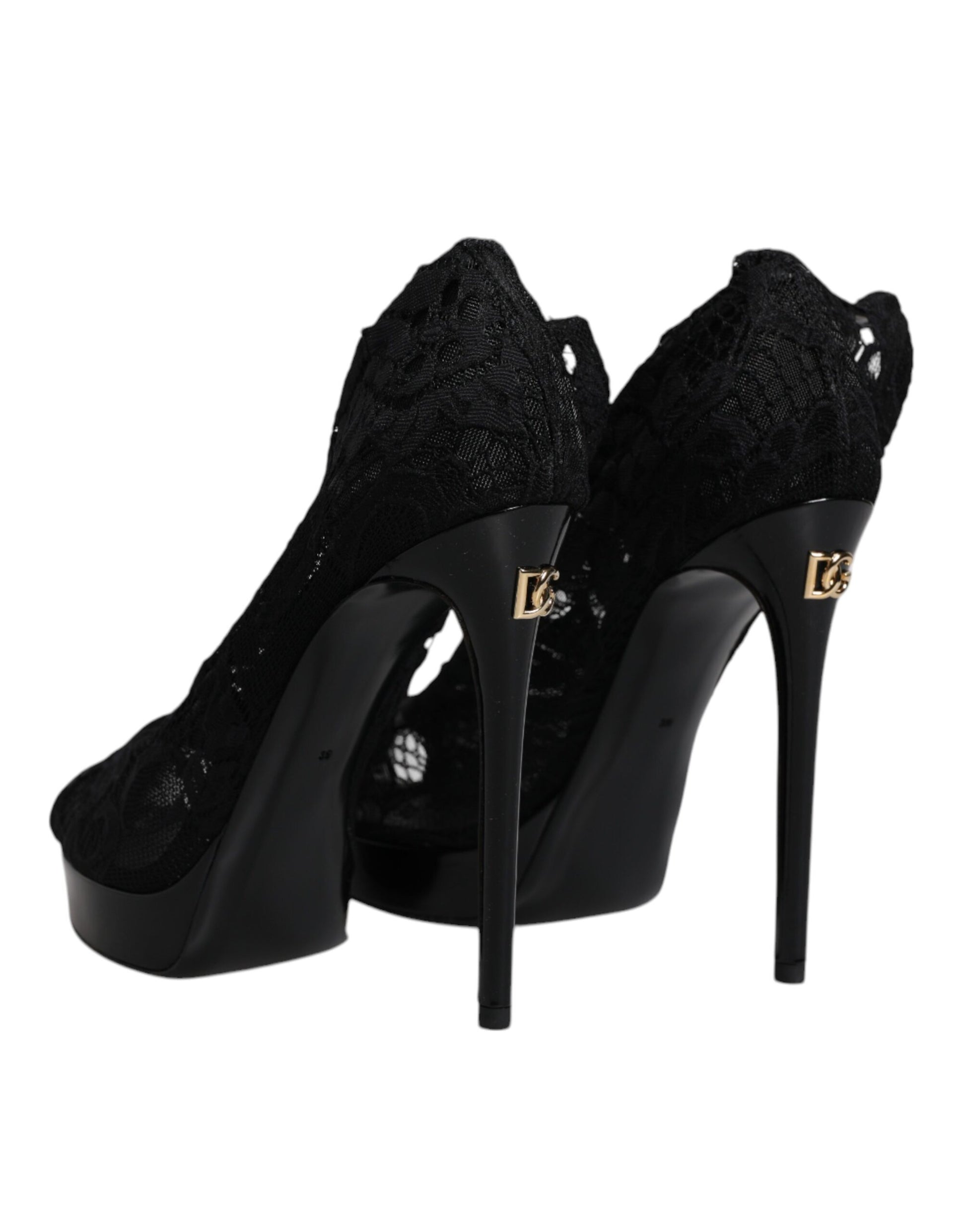 High heel shoes with embellishments