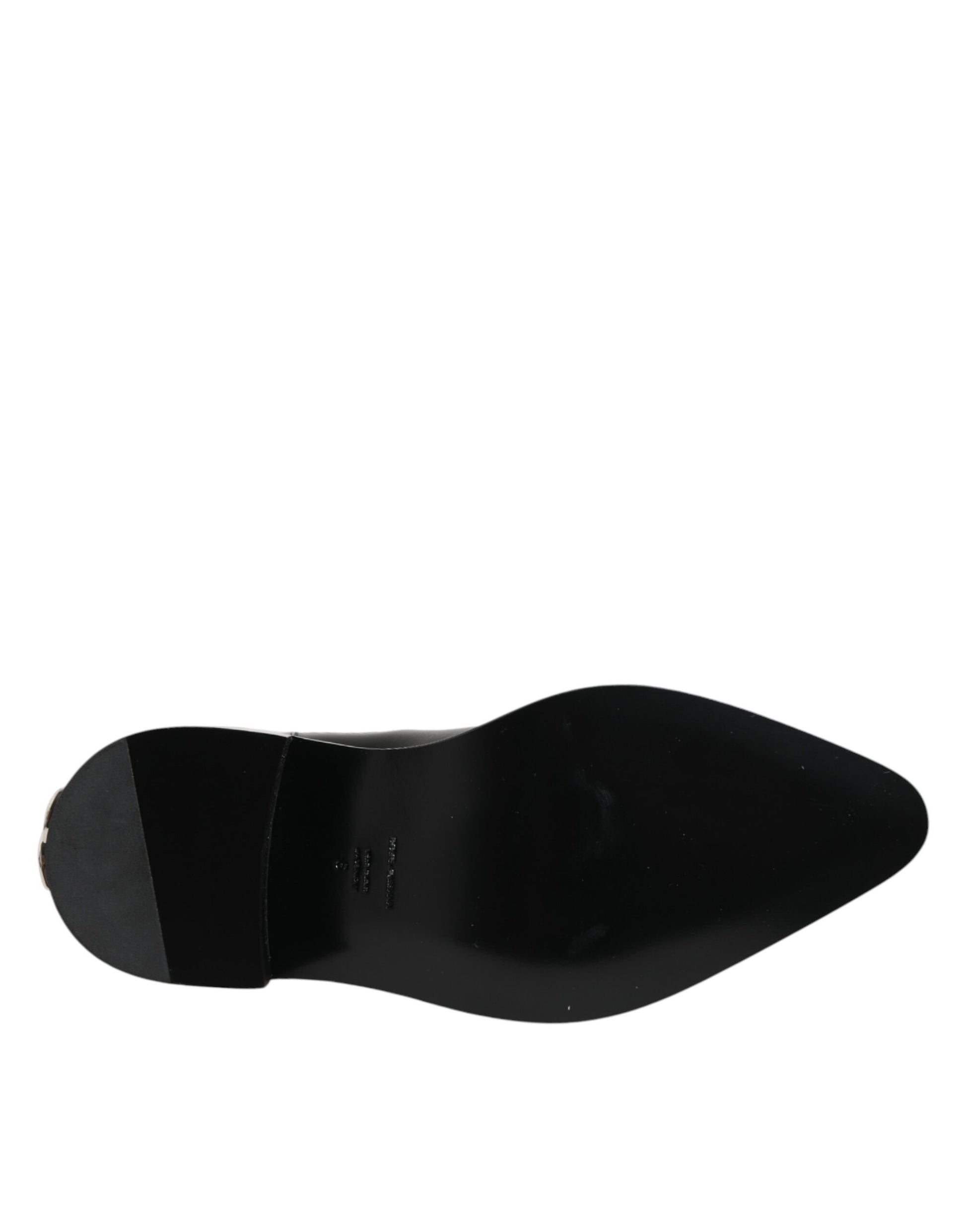 Black shoe sole on white background