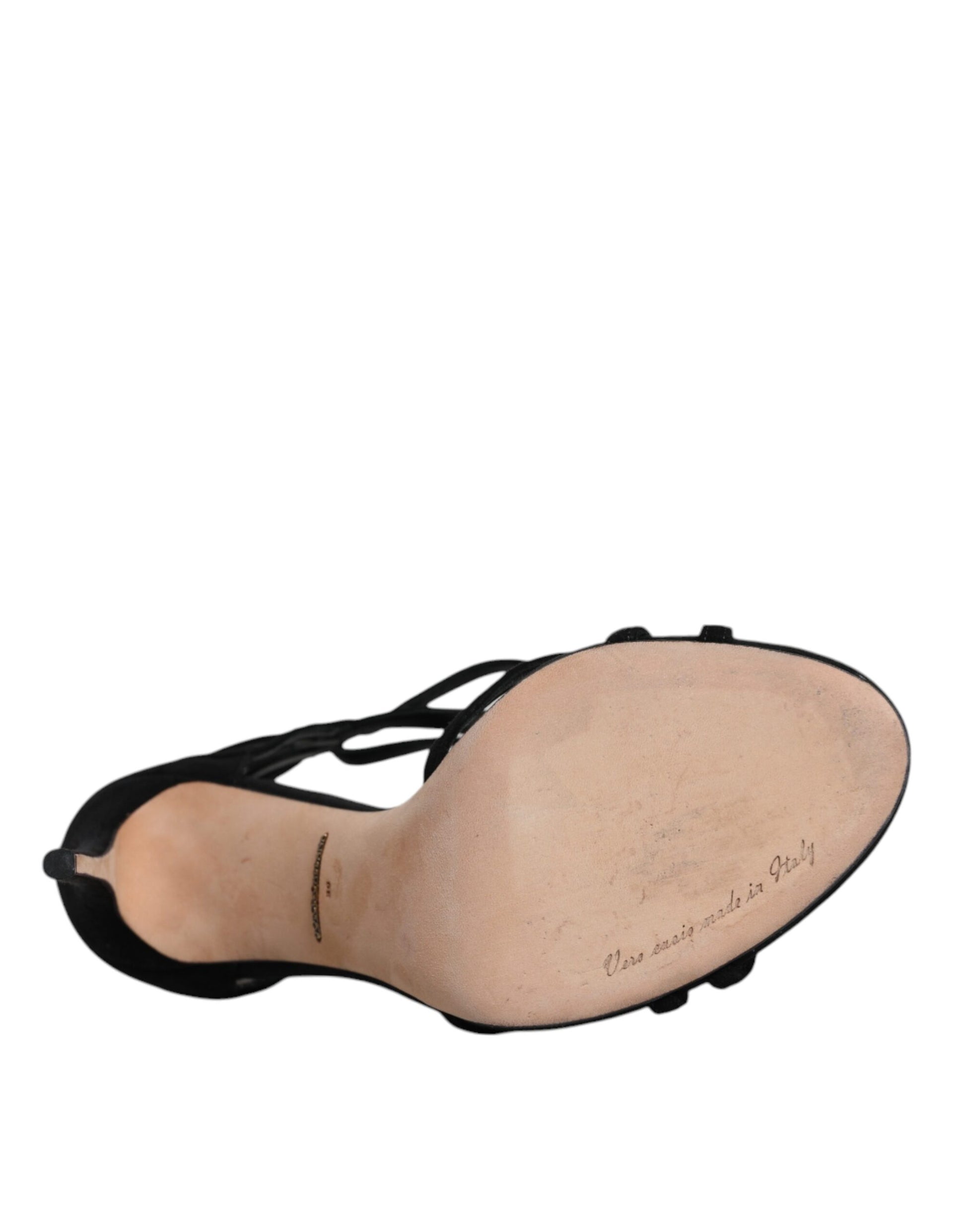 Footwear item on display