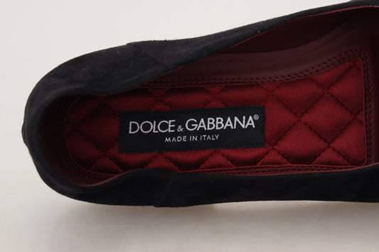 Red and black shoe with quilted design on side