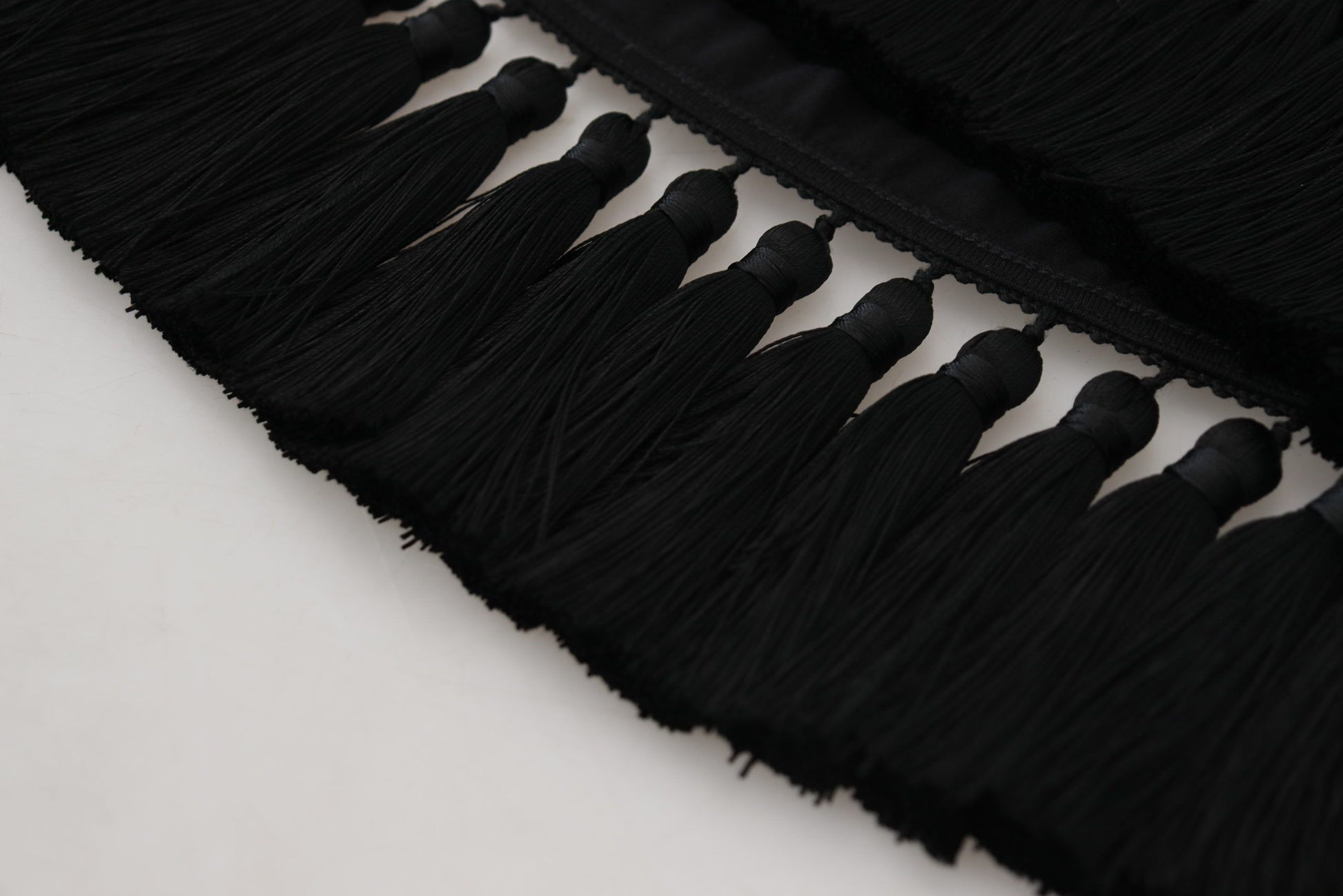 Fringe detail on fabric