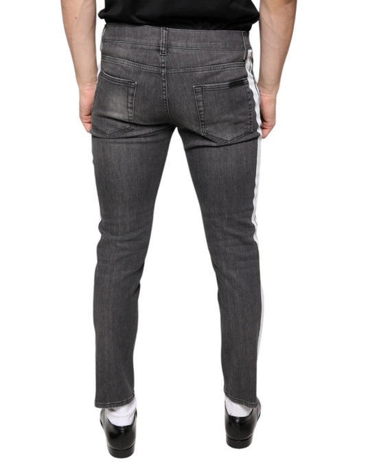 Pair of blue jeans on a mannequin