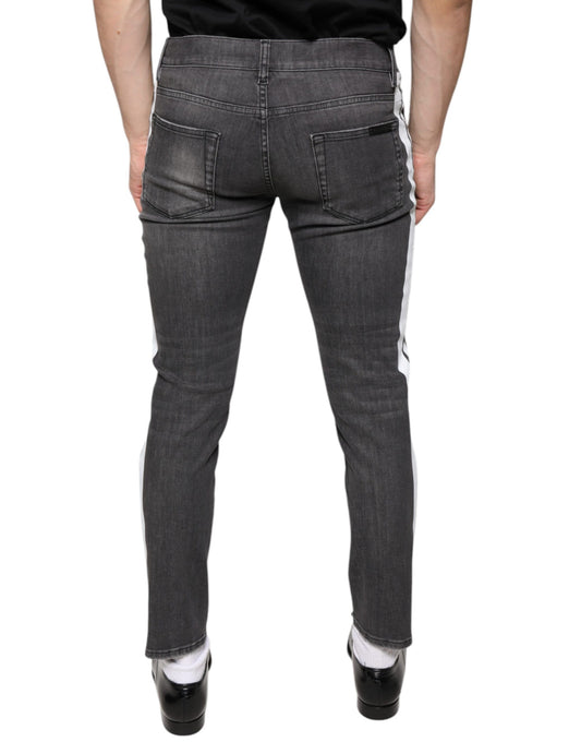 Pair of blue jeans on a person's backside