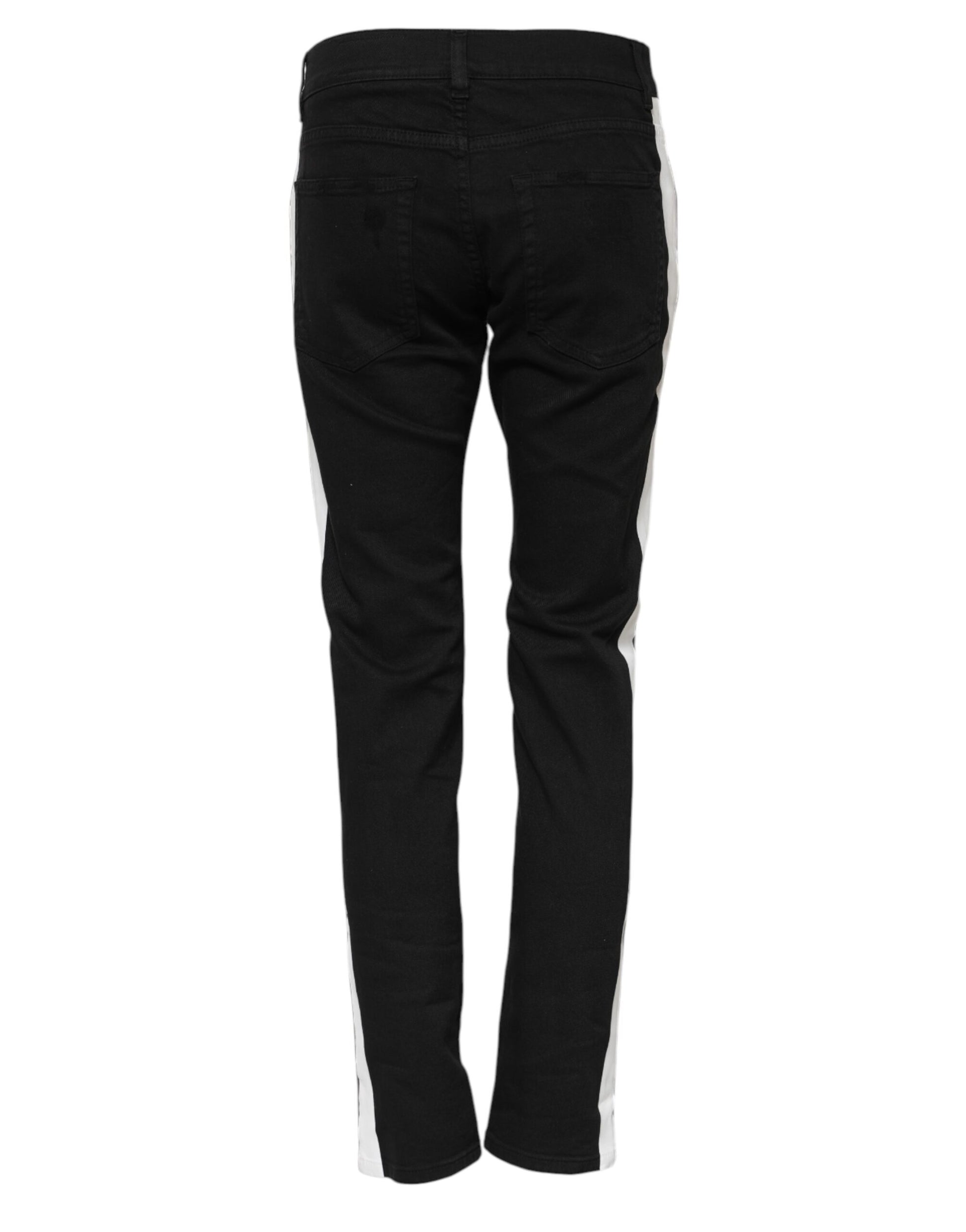 Pair of black pants on a mannequin