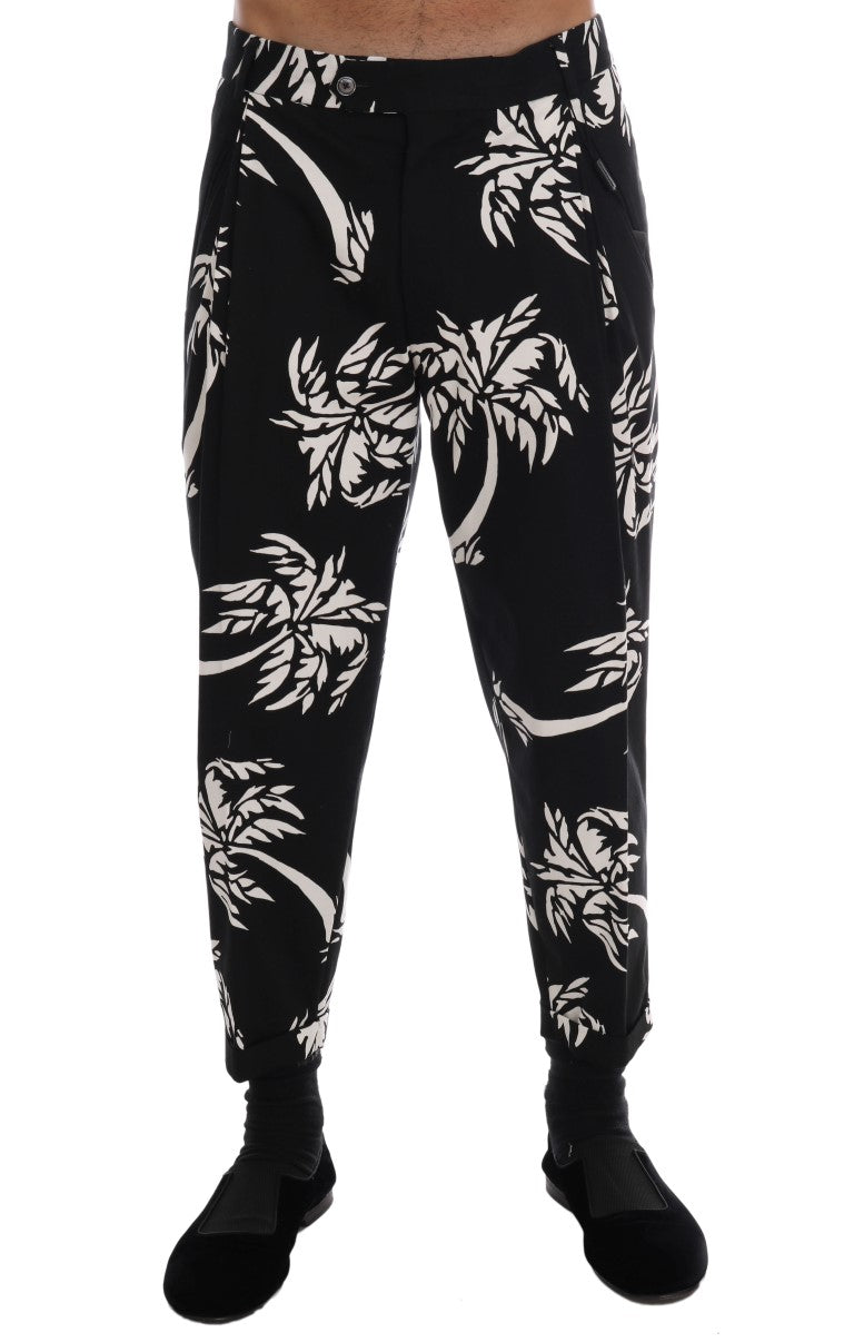 Men's pants with palm tree print