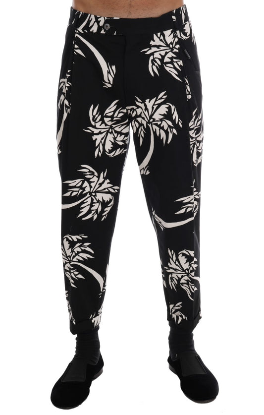 Men's pants with palm tree print