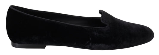 Pair of black shoes with laces